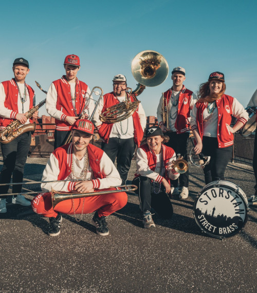 Familjekonsert med Storstan Street Brass